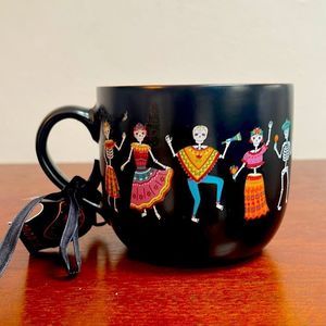 Ceramic coffee mug Halloween, day of the dead, Mexican folklore 12oz